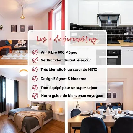Le Haut Cloquais - Serenistay 公寓 梅斯